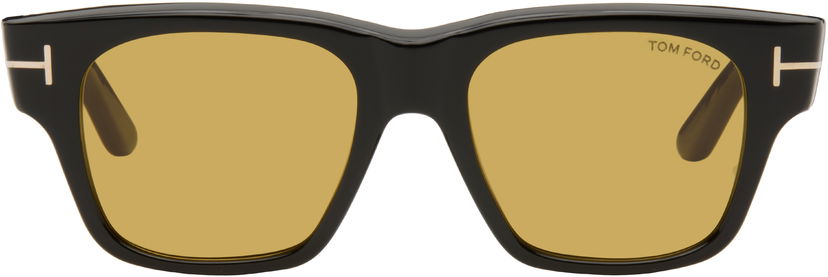 Solbriller Tom Ford Tom Ford Caine Sunglasses Sort | FT1280_5301E