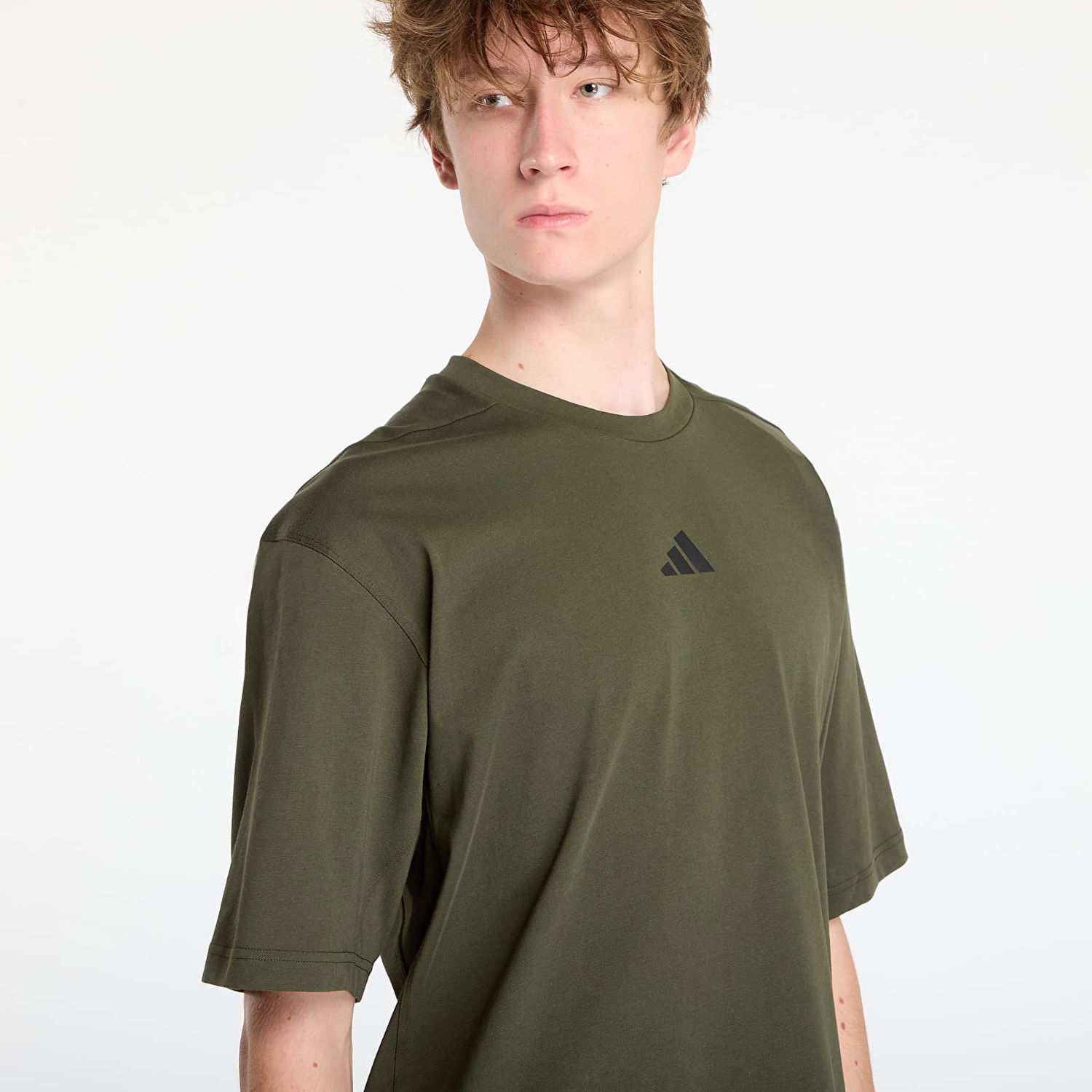 T-shirt adidas Performance Power Oversize T-Shirt Grøn | JV9688, 1