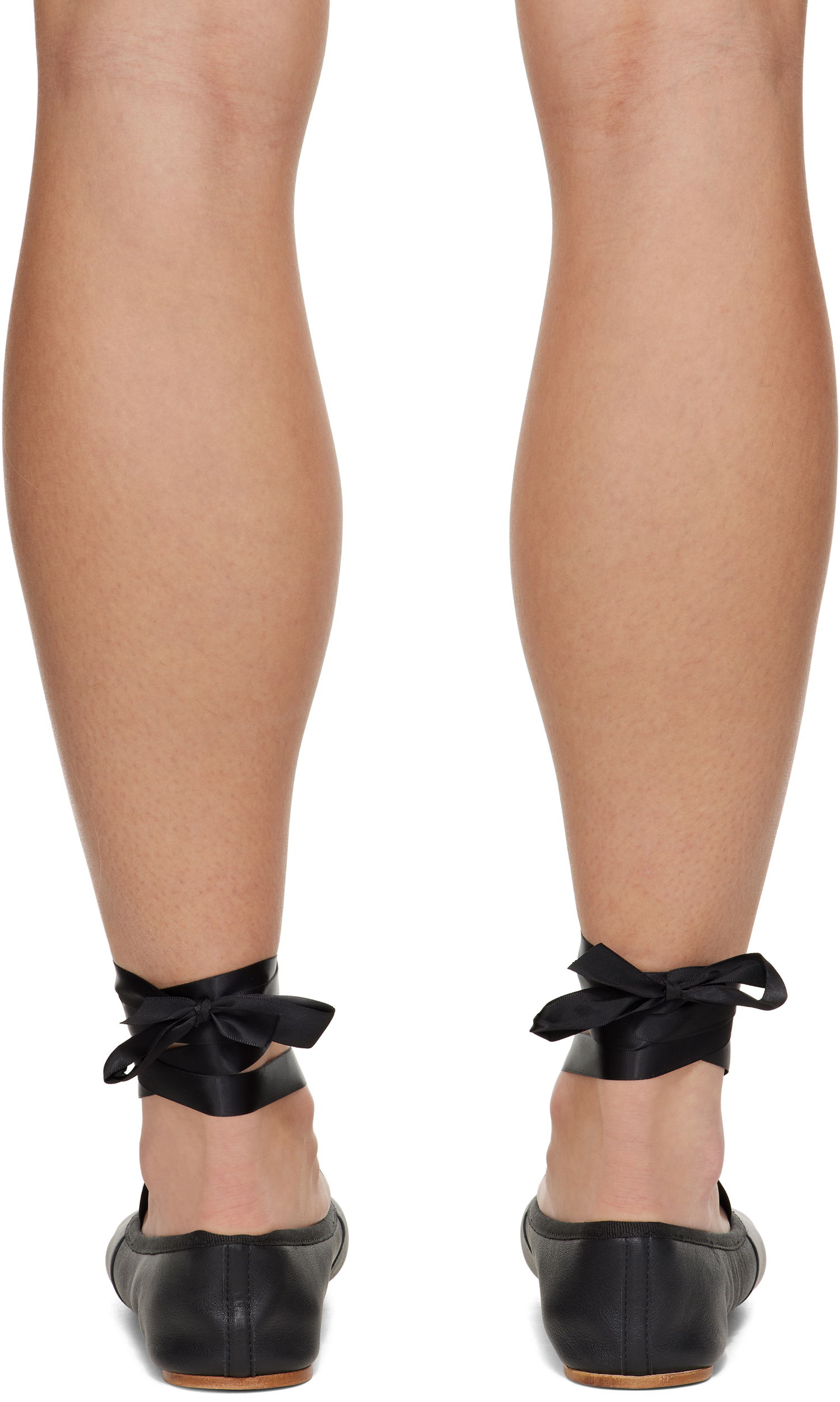 Tøj Repetto Repetto Sophia Ballerina Flats with Ankle Ties Sort | V4231VE, 1