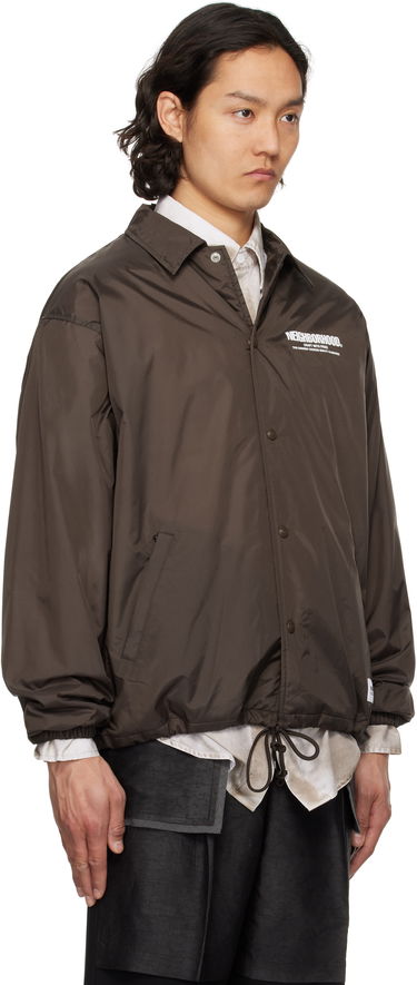 Vindjakke Neighborhood Windbreaker 1 Jacket Sort | 251TSNH-JKM01, 4