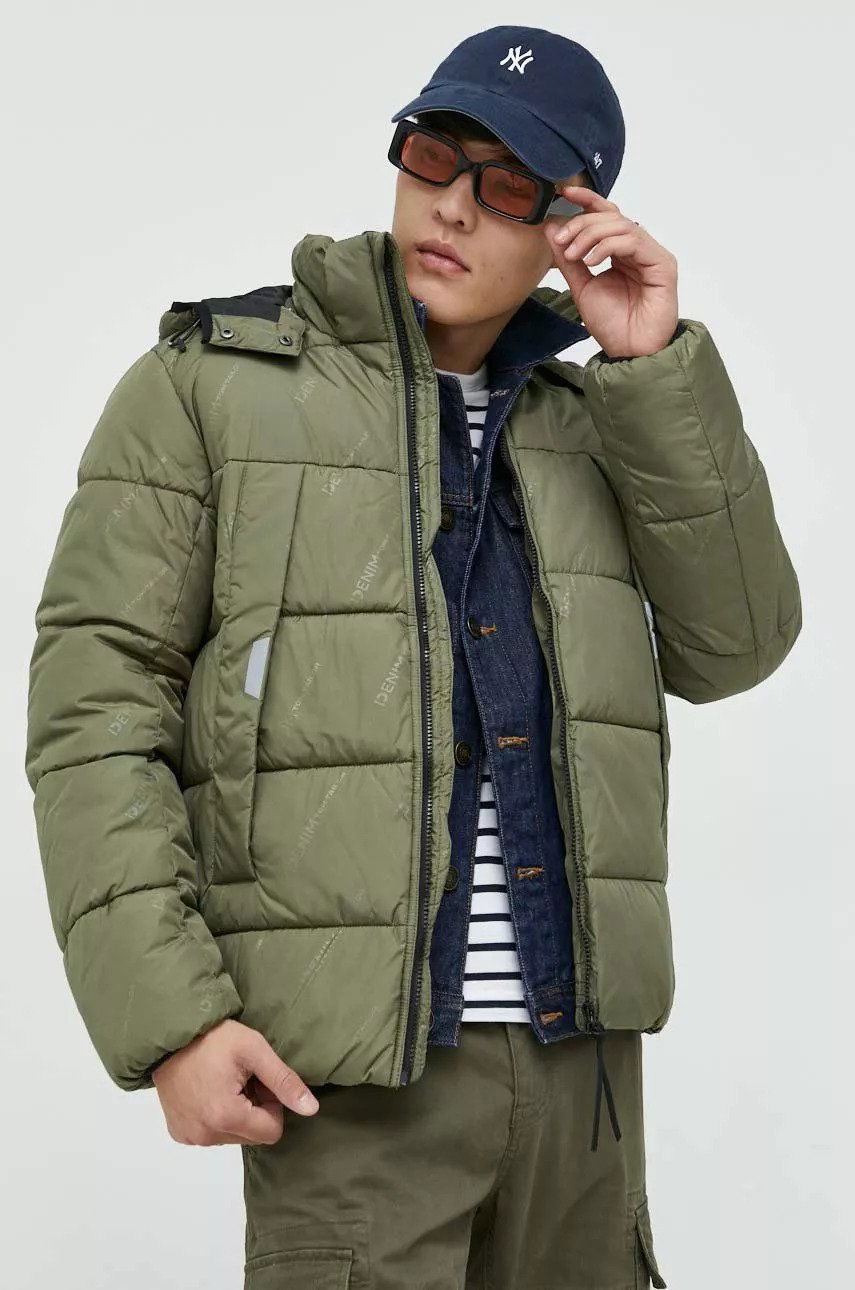 Puffer jakke TOM TAILOR Winter Jacket Grøn | 1032429.30503, 0