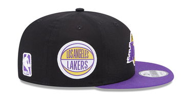 Kasket New Era LA Lakers Team Side Patch 9FIFTY Snapback Cap Sort | 60364386, 2