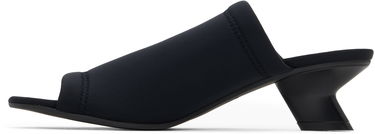 Sneakers og sko Courrèges Courrèges Wet Scuba Heeled Mules Sort | 125SSD029NE0006, 2