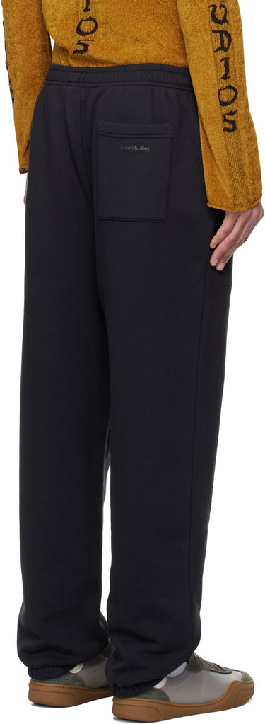 Joggingbukser Acne Studios Acne Studios Organic Cotton Sweatpants Sort | CK0116-, 2