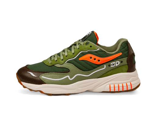 Løbe Saucony Maybe Tomorrow x Grid 3D Hurricane "Green" Grøn | S70682-1