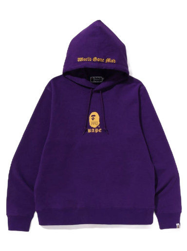 Sweatshirt BAPE A Bathing Ape Pullover Hoodie Lilla | 1J30-114-011