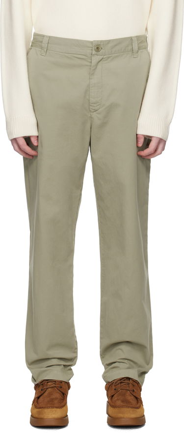 Bukser A.P.C. A.P.C. Lawrence Trousers Grøn | COHKU-H08509, 0
