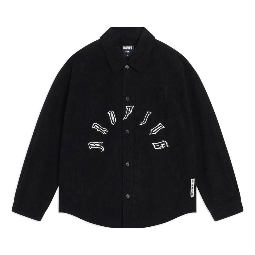 Jakke Li-Ning BadFive Corduroy Jacket Sort | AFDT051-5
