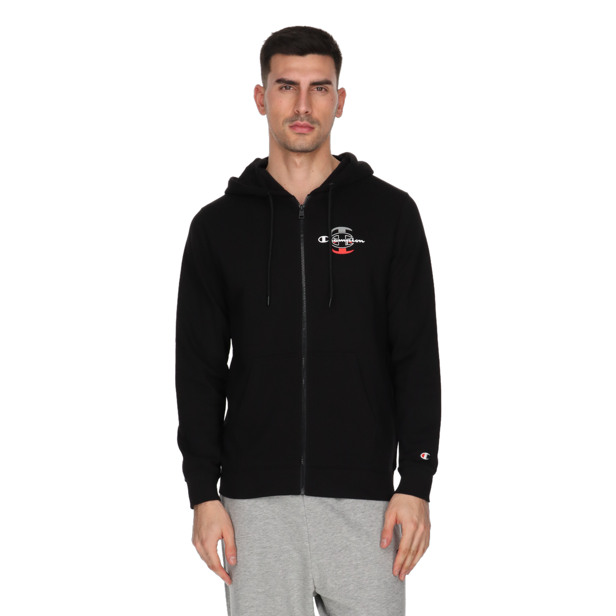 Sweatshirt Champion Full-Zip Hoodie Triple C Sort | 220525-KK001, 0