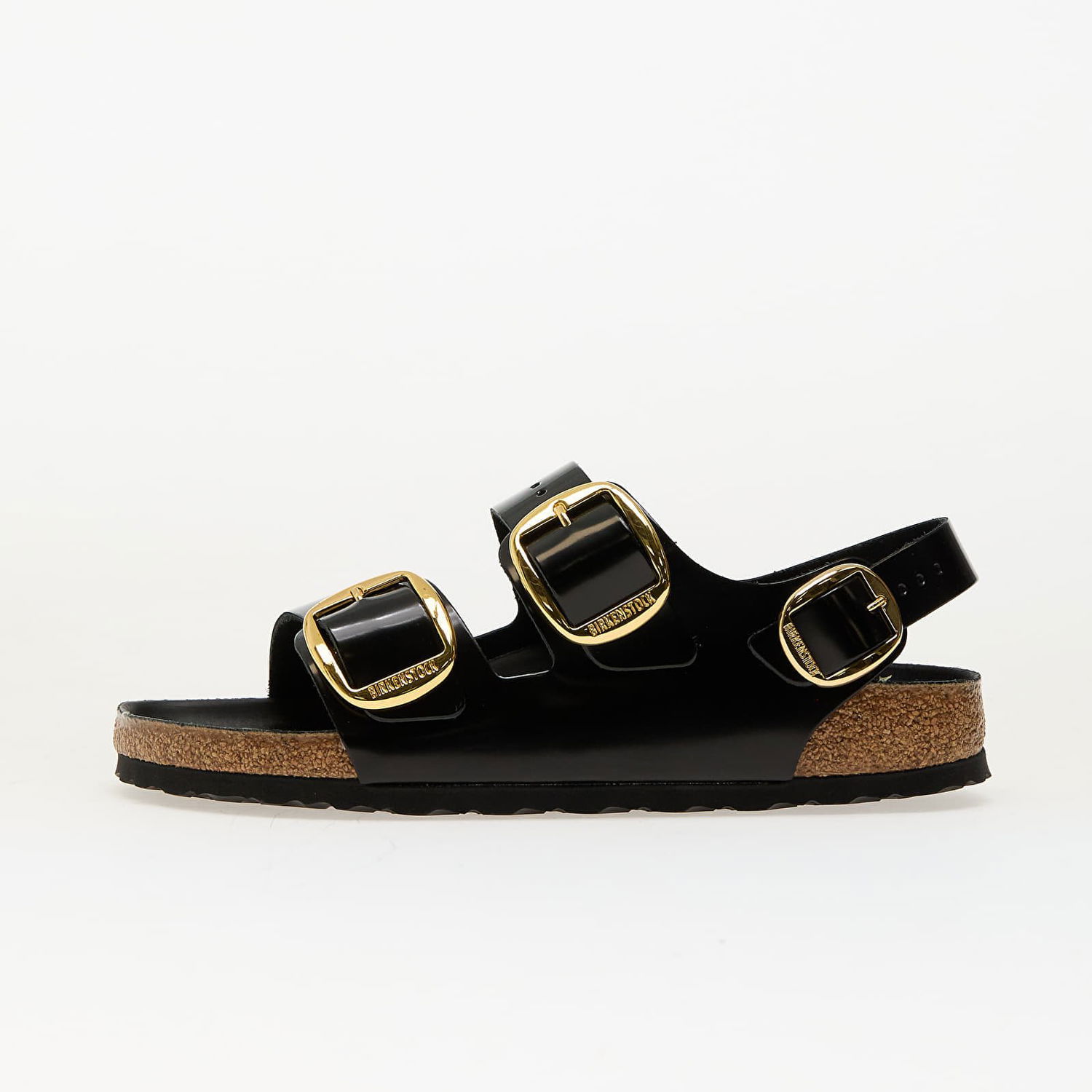 Sneakers og sko Birkenstock Birkenstock Milano Big Buckle Sandals Sort | 1024211, 0