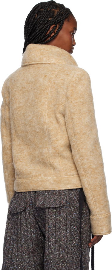 Jakke Ottolinger Ottolinger High Collar Jacket Beige | 2223060401, 2