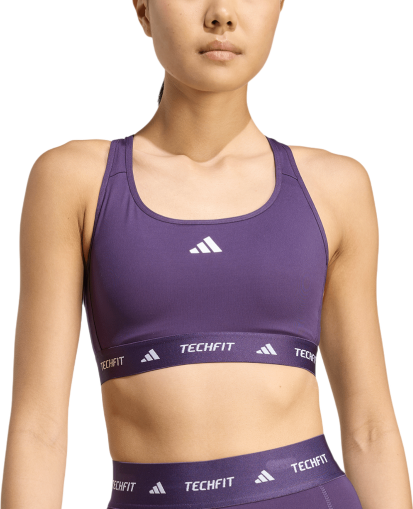 Bh adidas Originals TechFit Medium Support Sports Bra Lilla | jw7242