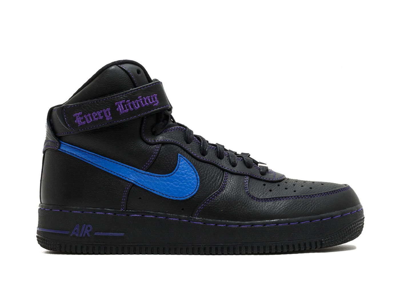 Sneakers og sko Nike Air Force 1 High x Vlone Black Blue Sort | 778911-906813, 0