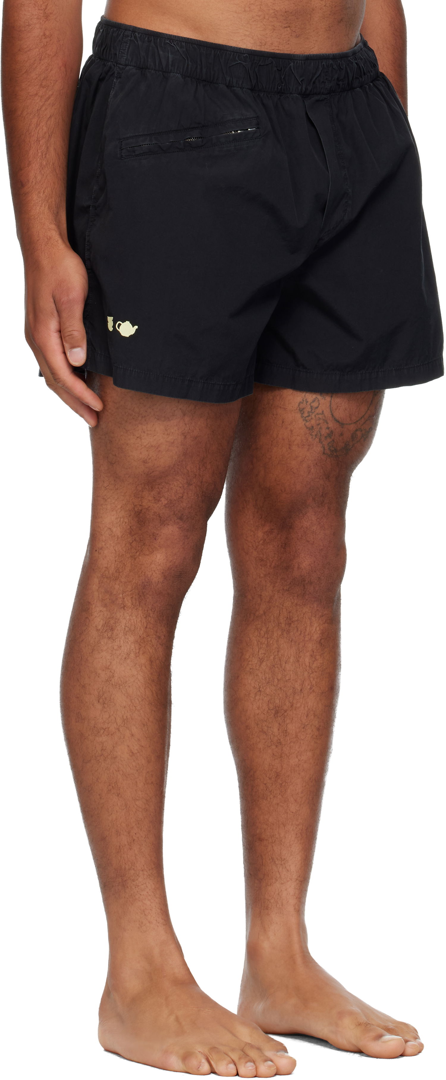 Shorts JW Anderson JW Anderson Embroidered Shorts Sort | SR0123-PG1823, 1