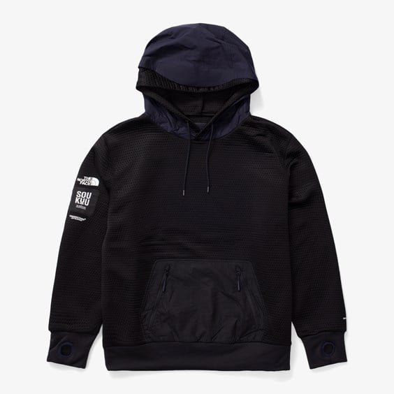 Sweatshirt The North Face x UNDERCOVER  Dotknit Double Hoodie Sort | NF0A84SBW2J, 0