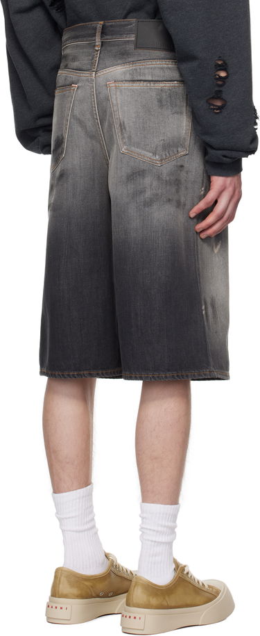 Shorts Acne Studios Acne Studios Loose Fit Denim Shorts Grå | BE0173-, 2