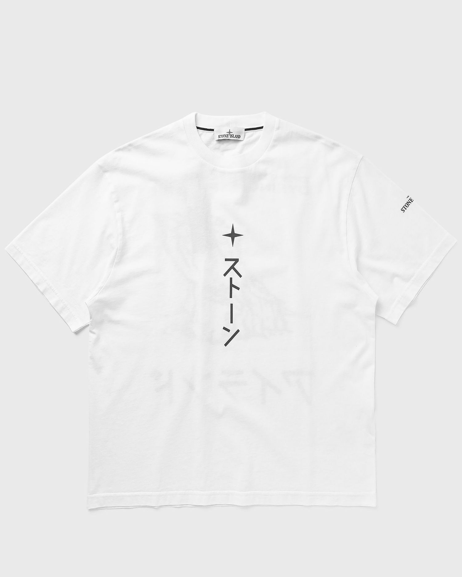 T-shirt Stone Island Short Sleeve Katakana Graphic T-Shirt Hvid | K2S152100021S0236.V0001, 0
