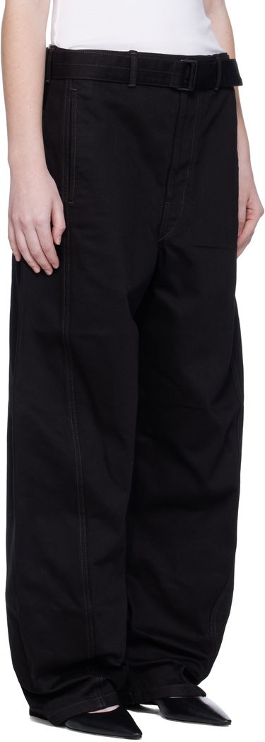 Jeans LEMAIRE Lemaire Twisted Belted Jeans Sort | PA326 LD1055, 1