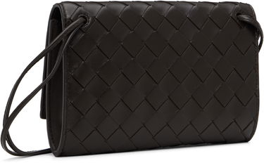 Tegnebog Bottega Veneta Bottega Veneta Andiamo Intrecciato Leather Wallet on a Strap Brun | 836940 VCPP2, 2