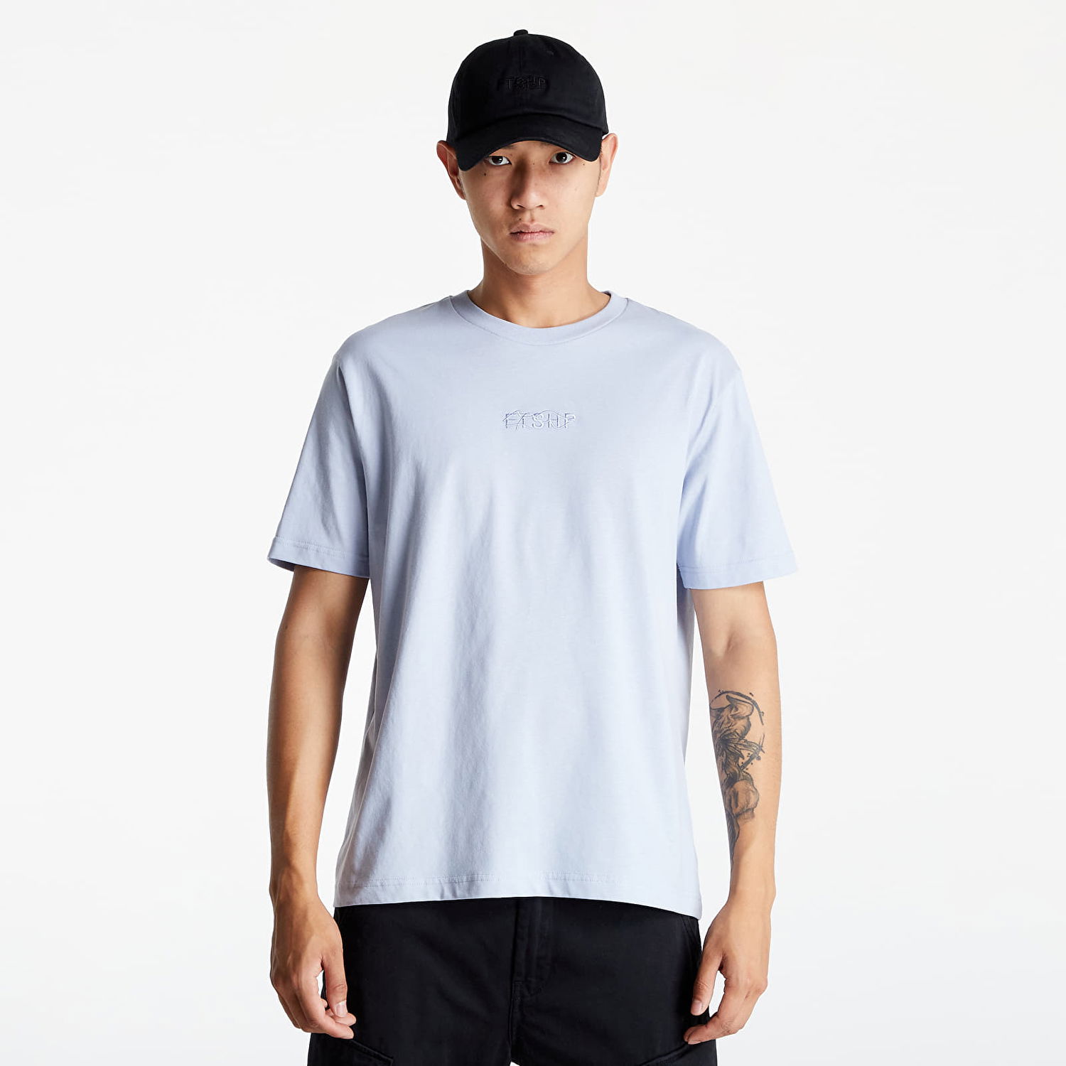 T-shirt Footshop FTSHP Logo Tee UNISEX Turkis | FTSHP_111, 1