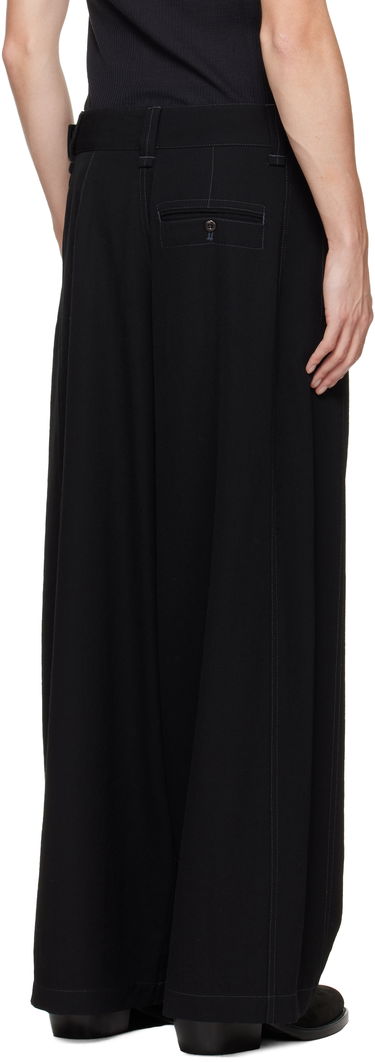 Bukser LEMAIRE LEMAIRE Maxi Utility Trousers Sort | PA1249 LF1457, 2