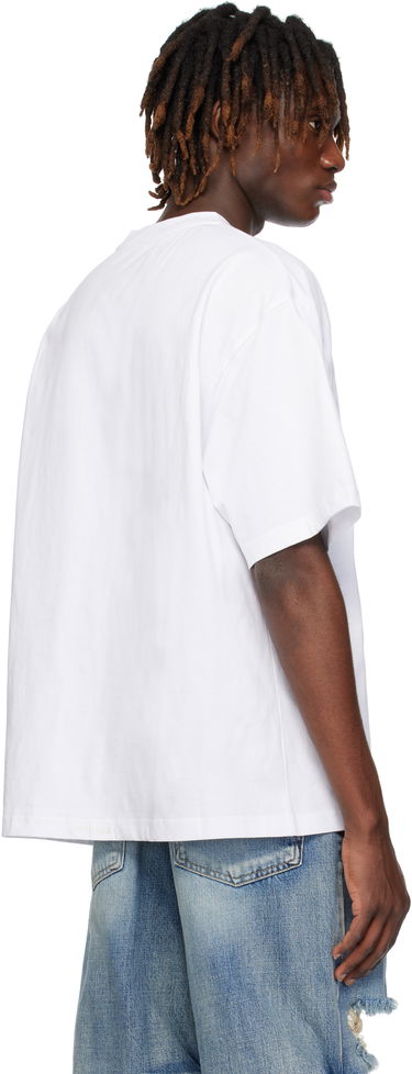 T-shirt We11done We11done Spark Logo T-Shirt Hvid | WD-TT0-25-751-U-WH, 2