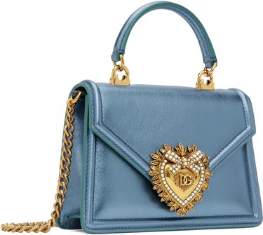 Håndtaske Dolce & Gabbana Devotion Small Top Handle Bag Blå | BB6711 AY812, 1