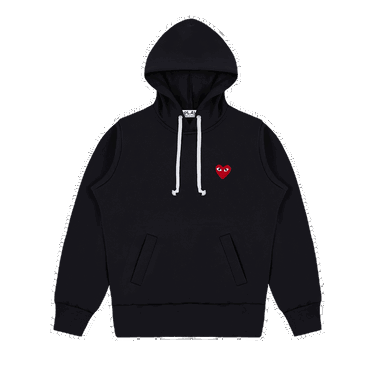 Sweatshirt Comme des Garçons PLAY Hoodie Sort | AZ T173 051 1, 0