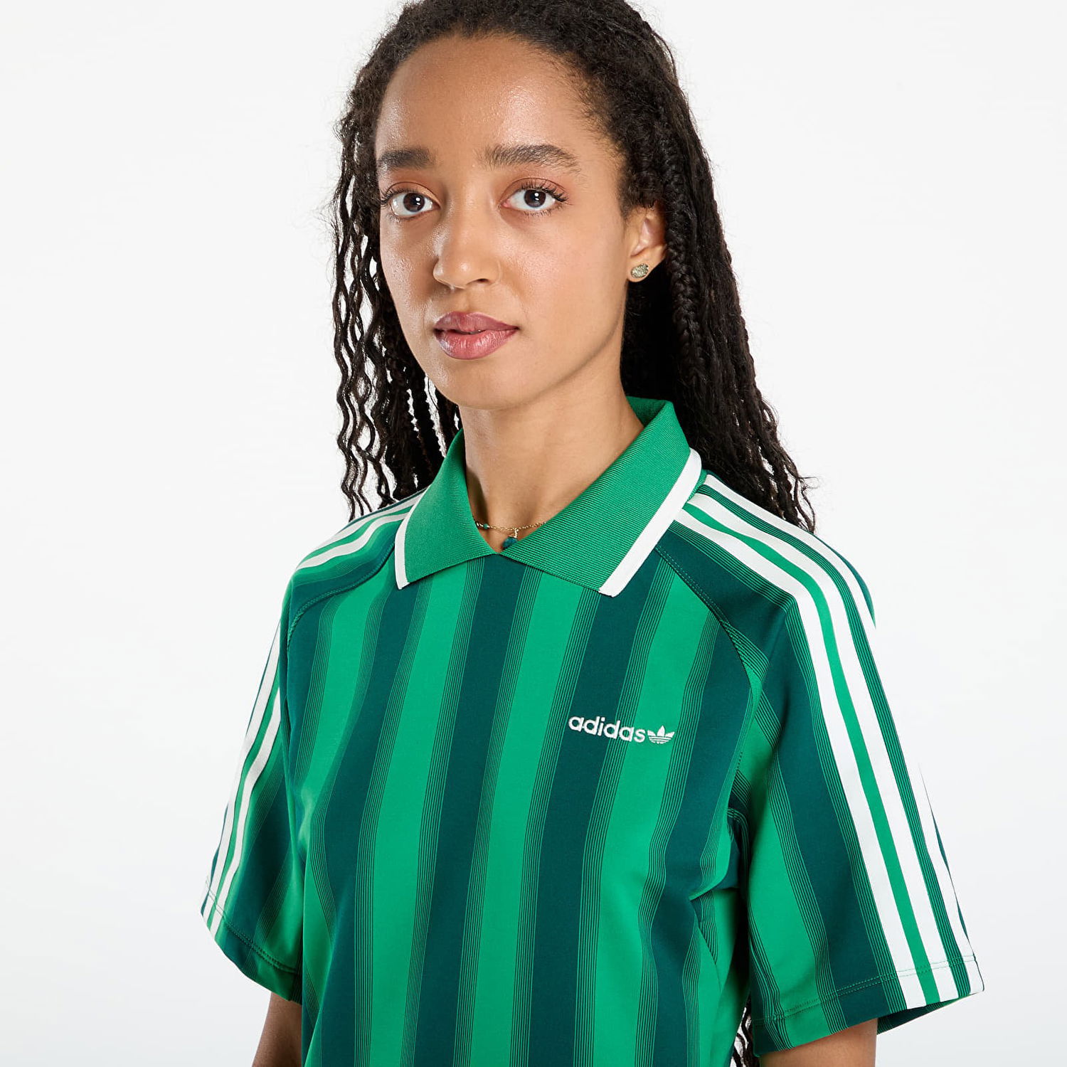 Kjole adidas Originals Football Inspired Graphic Dress Grøn | JW6014, 1
