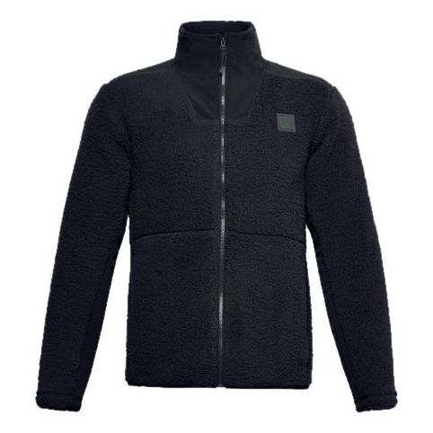 Sweatshirt Under Armour Legacy Sherpa Sports Jacket Sort | 1357474-001, 0