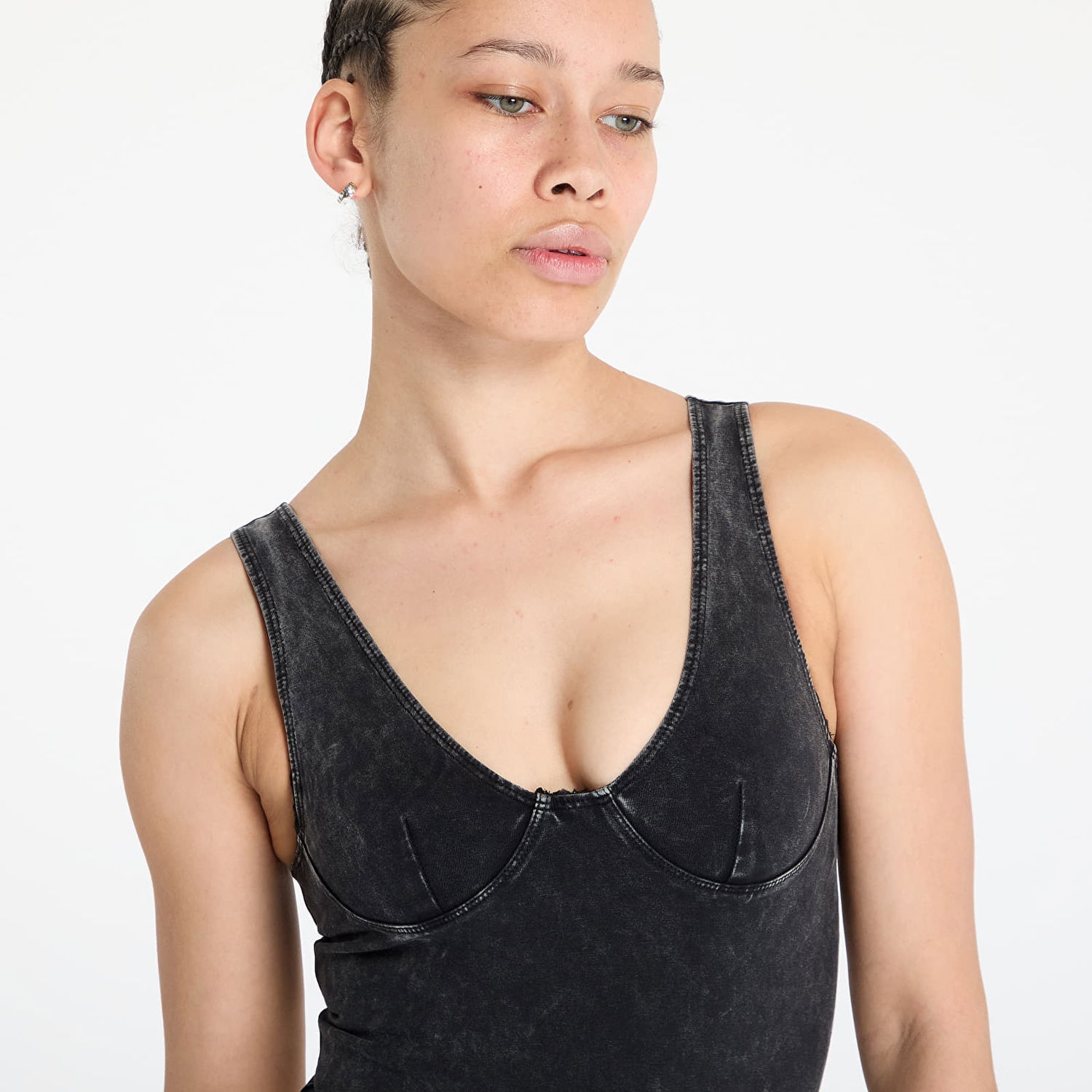 Krop Patta Patta Acid Wash Bodysuit Sort | POC-FS25-1090-883-0002-001, 1
