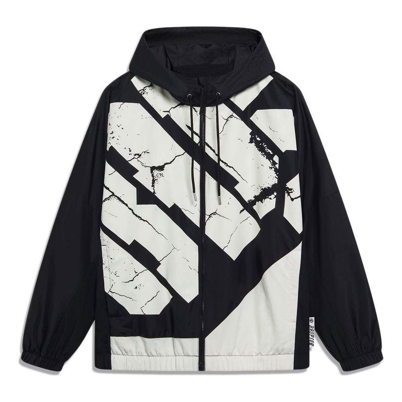 Vindjakke Li-Ning BadFive Woven Windbreaker Sort | AFDT059-4