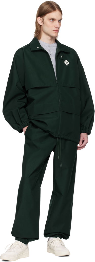 Vindjakke Lacoste Lacoste Runway Canvas Track Jacket Grøn | BH6740, 3