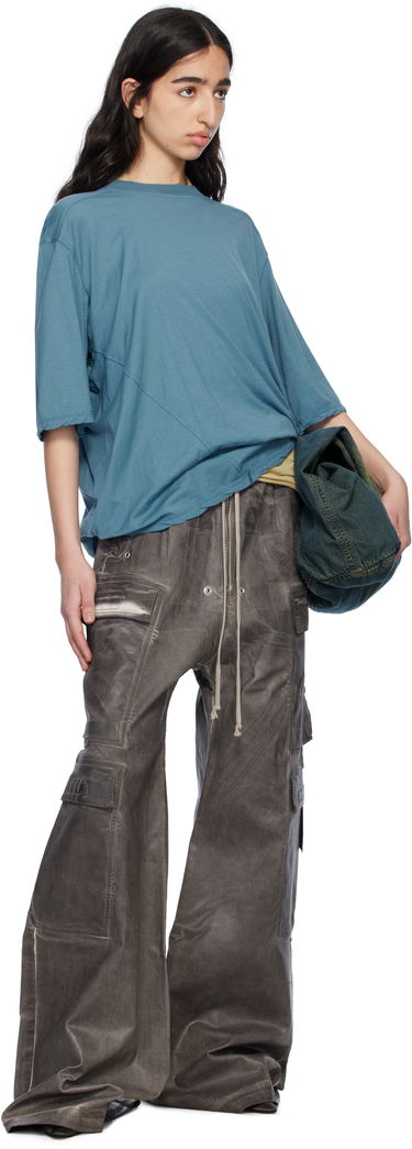 T-shirt Rick Owens Rick Owens DRKSHDW Hollywood Walrus T-Shirt Blå | DS01E3201 BH, 3