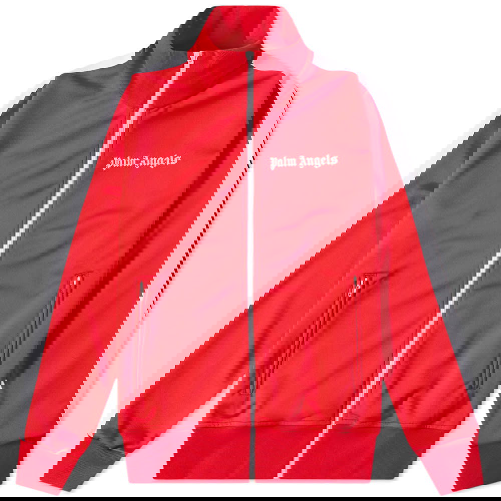 Bomberjakke Palm Angels Taped Track Jacket Rød | PMBD001C99FAB0012501, 0