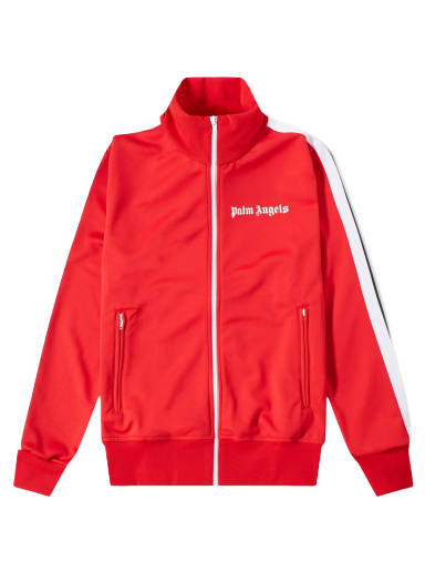 Bomberjakke Palm Angels Taped Track Jacket Rød | PMBD001C99FAB0012501