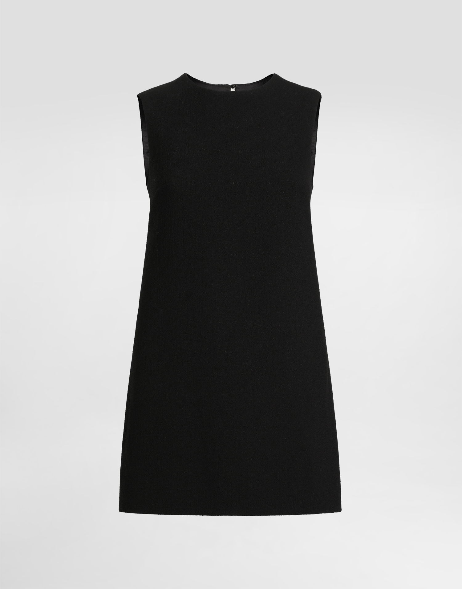 Kjole Dolce & Gabbana Dolce & Gabbana A-Line Crepe Mini Dress Sort | F6JSUTFU2TZN0000, 0