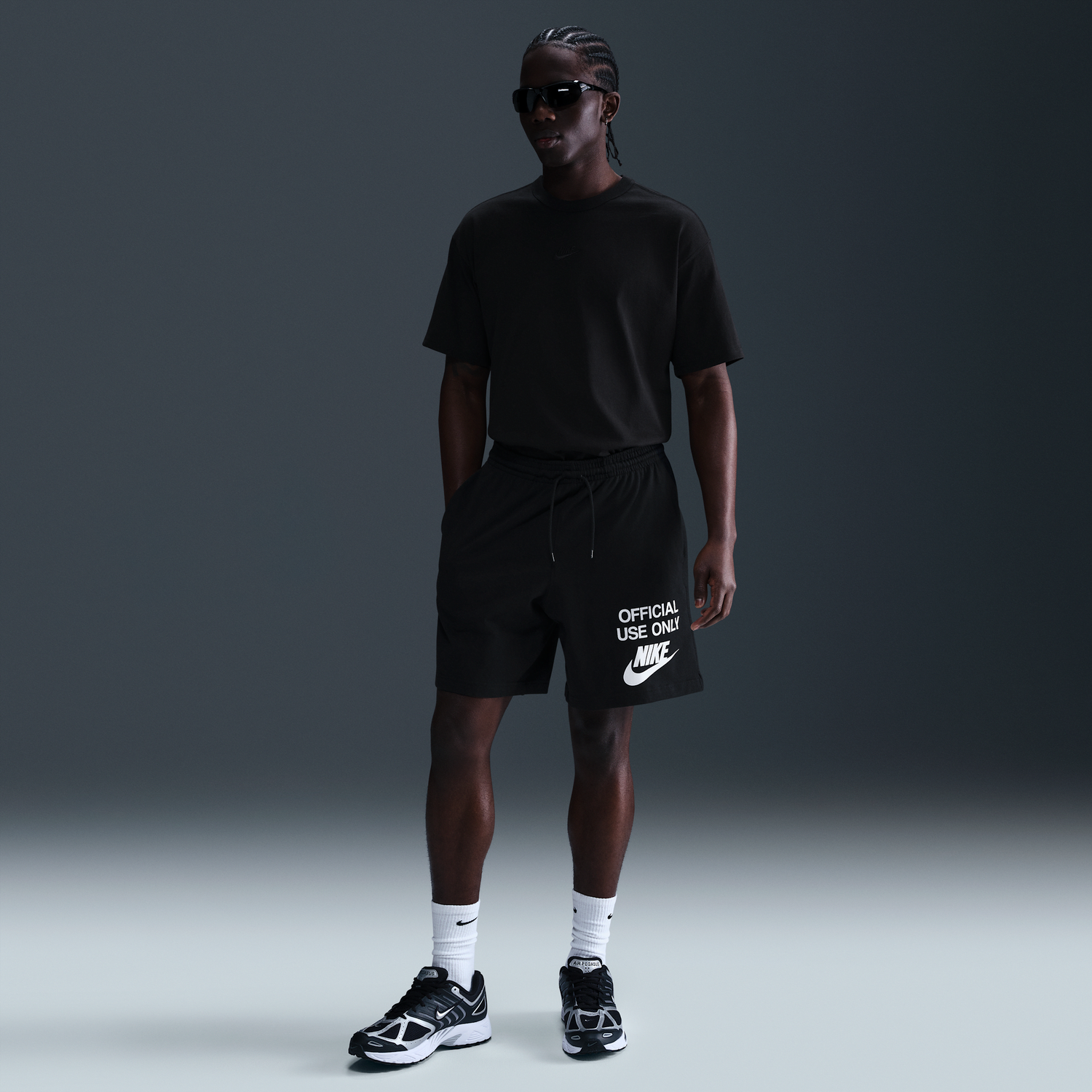 Shorts Nike Club Fleece Shorts Sort | IB8413-010, 0