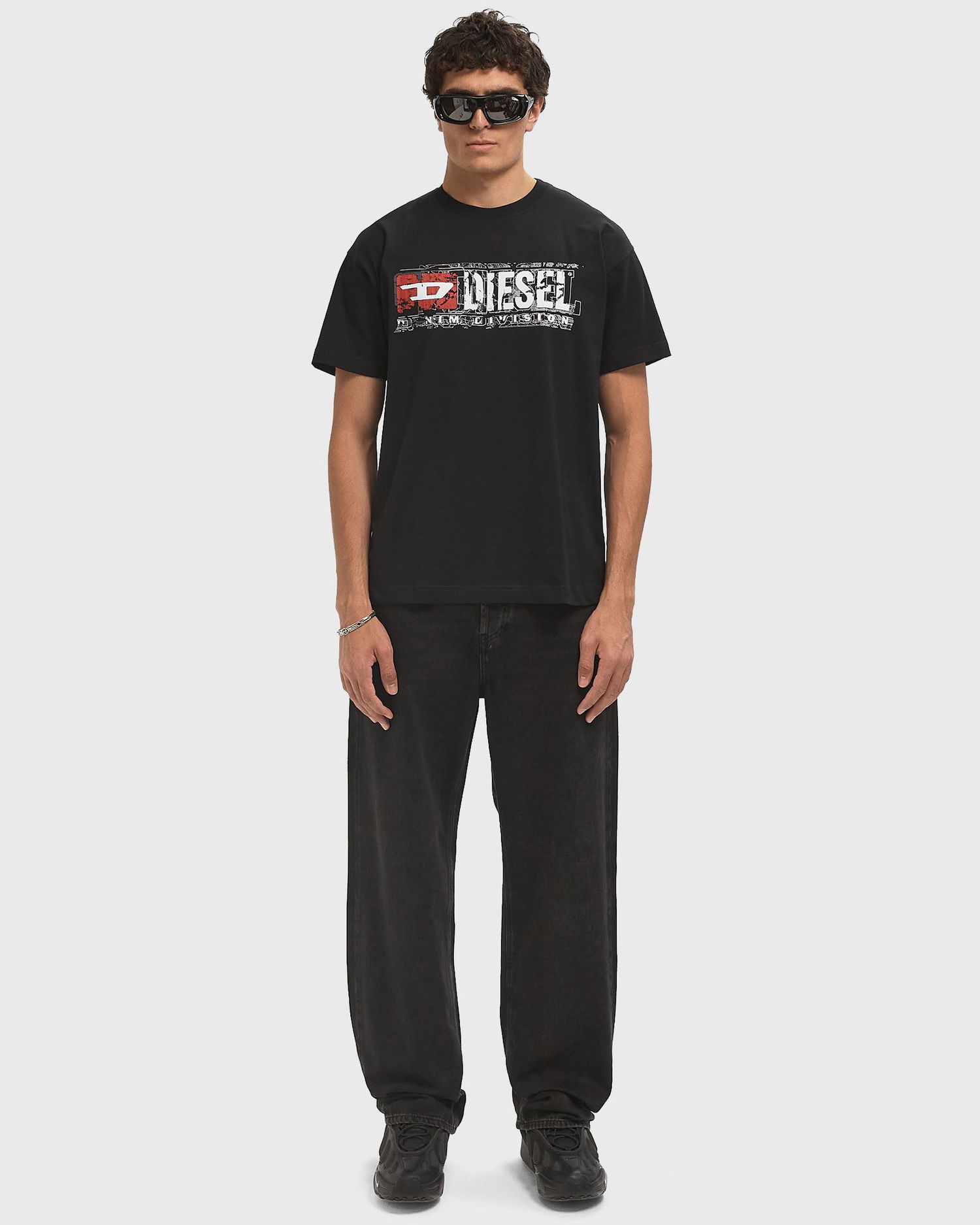 T-shirt Diesel T-Shirt Norm Sort | A19436-0PLAT-9XX, 1