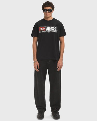 T-shirt Diesel T-Shirt Norm Sort | A19436-0PLAT-9XX, 1