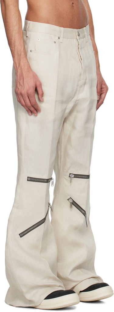 Bukser Rick Owens Rick Owens Hollywood Bolan Cargo Pants Grå | RU01E5336 TWL, 4
