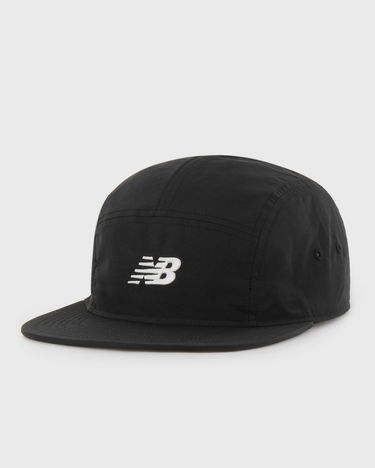 Kasket New Balance Five Panel Cap Sort | NBL-NBRFP02BBW-K6, 1