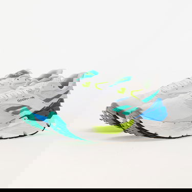 Sneakers og sko Reebok Floatzig Symmetros White/ Unleashed Green/ Kinetic Blue Hvid | 100206739, 5