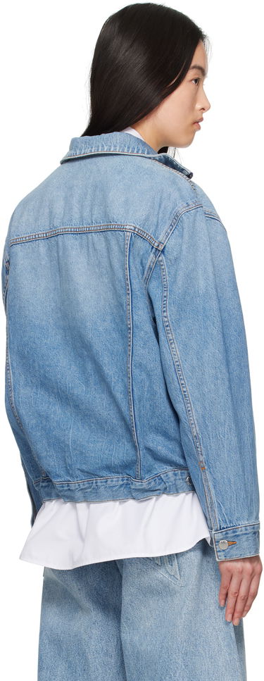 Jakke Alexander Wang Alexander Wang Regen Lightweight Denim Jacket Blå | 4DC2252662, 2