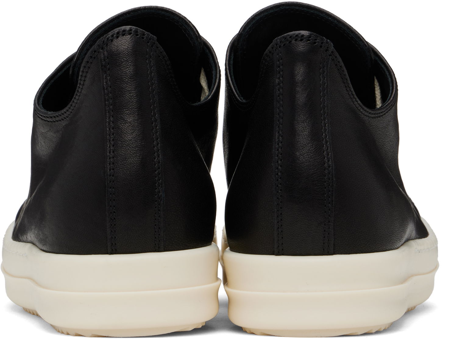 Sneakers og sko Rick Owens Rick Owens Hollywood Low Sort | RP01E7891 LGY, 1