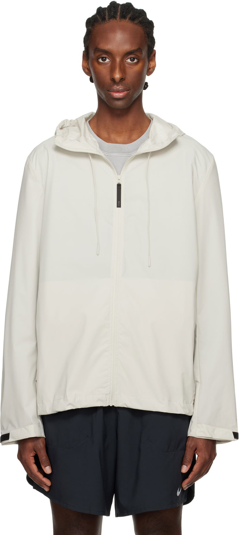 Vindjakke Rains RAINS Mito Hooded Rain Jacket Hvid | 19670