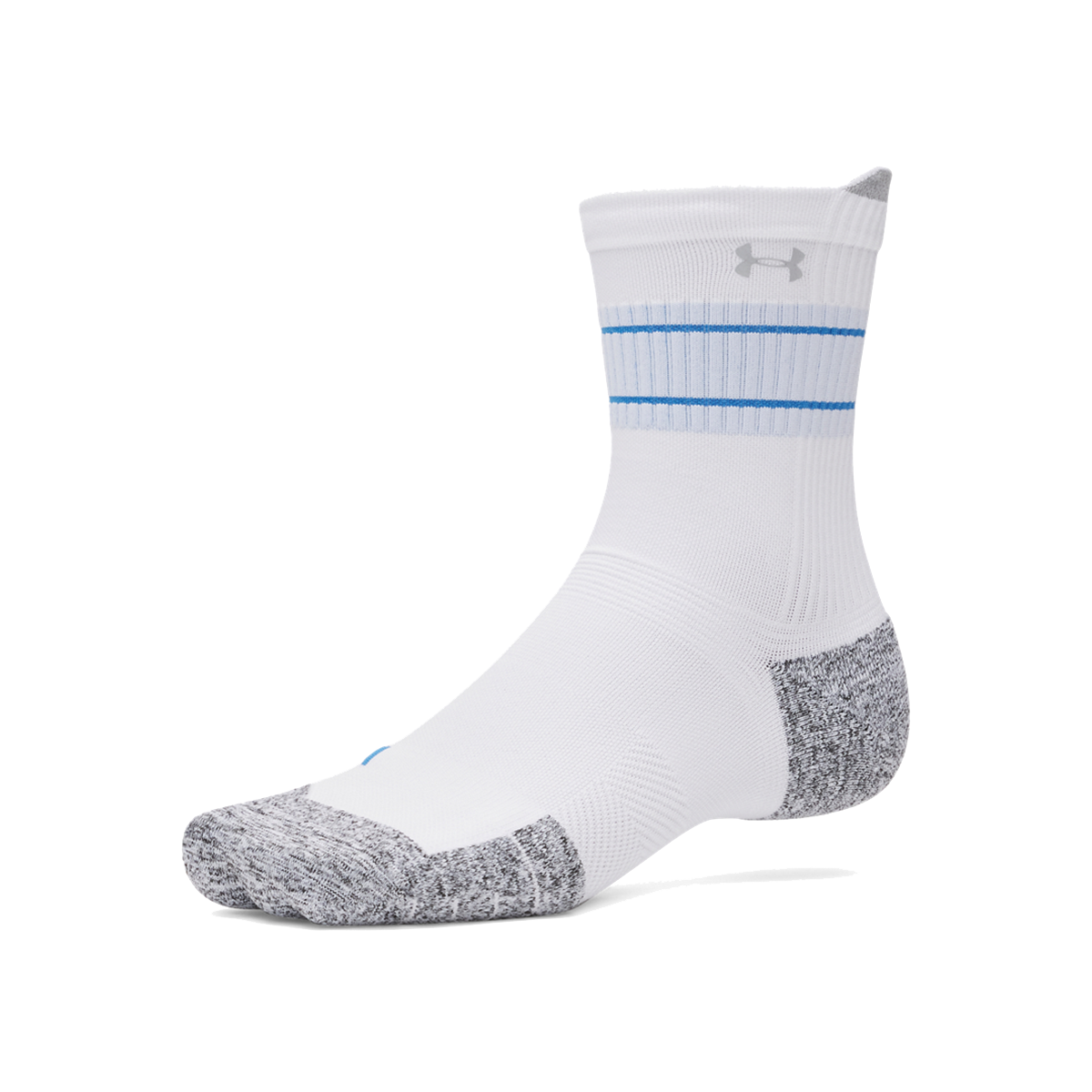 Sokker Under Armour Run Cushion Crew Socks 3-Pack Hvid | 1387043-103, 0