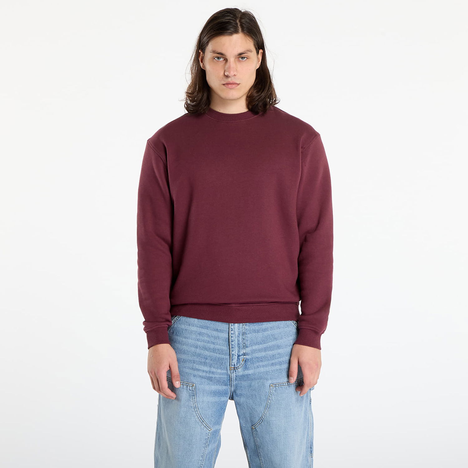 Sweatshirt Urban Classics Sweatshirt Crewneck XL Bourgogne | TB014E-01151, 0