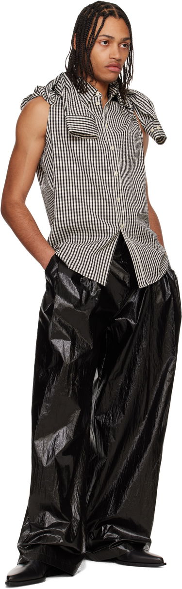Skjorte Walter Van Beirendonck Walter Van Beirendonck Gingham Wings Shirt Hvid | 6004, 4