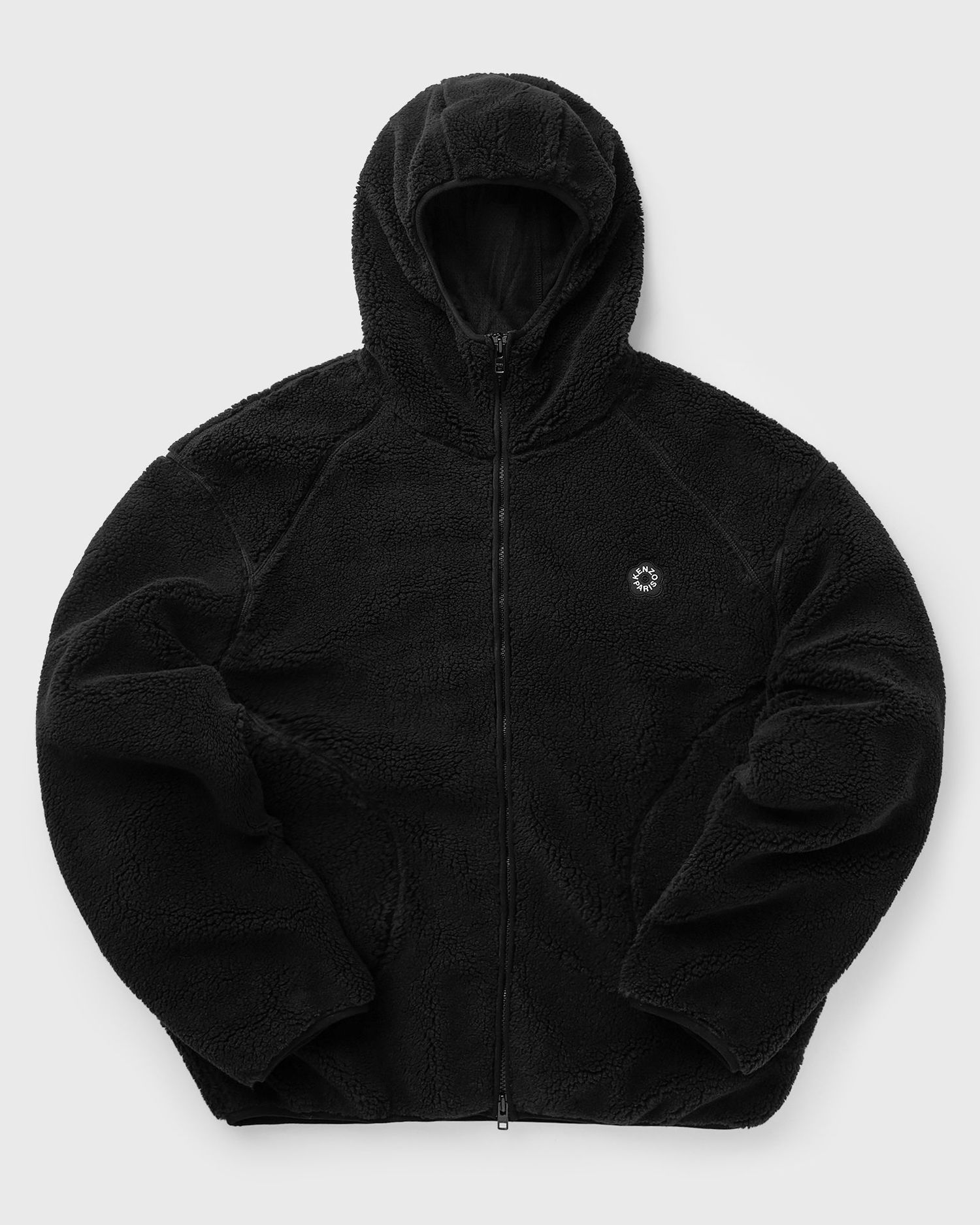 Sweatshirt KENZO BOKE FLOWER 2.0 Fleece Full-Zip Hooded Blouson Sort | FF65BL5504FP.99J, 1